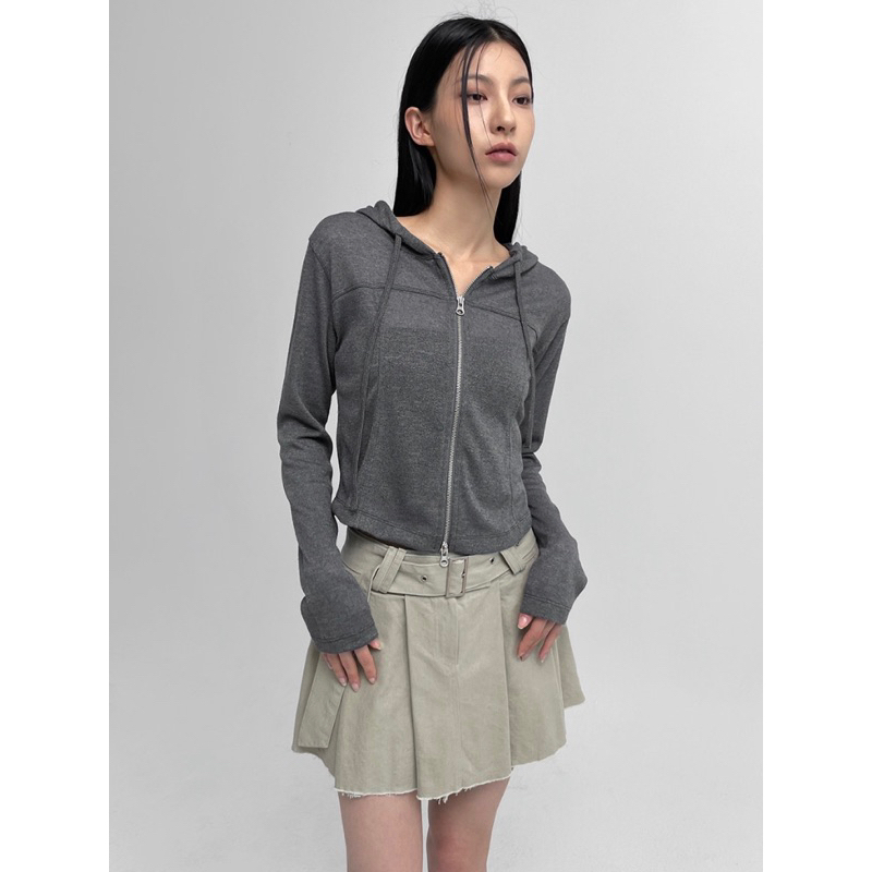 Chân váy khaki BLACKUP