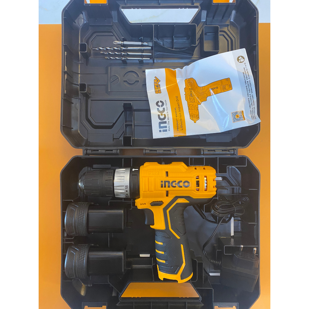 Máy khoan pin 12v INGCO CIDLI12201 3 chức năng