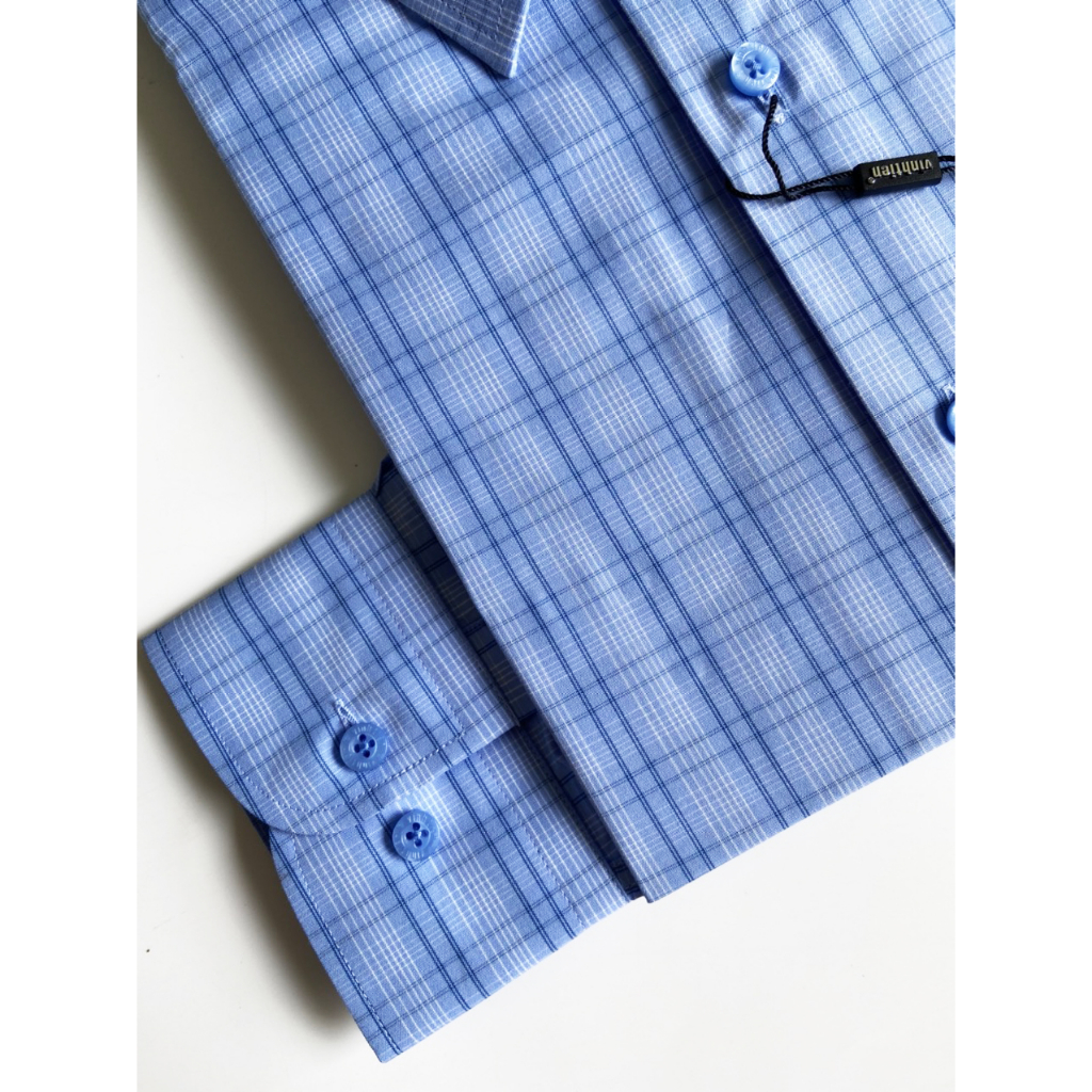 Áo Sơ Mi Dài Tay Dáng Regular Vĩnh Tiến G394