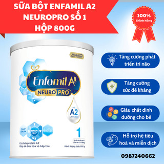 Sữa bột enfamil a2 neuropro số 1 giúp phát triển trí não - hộp 800g