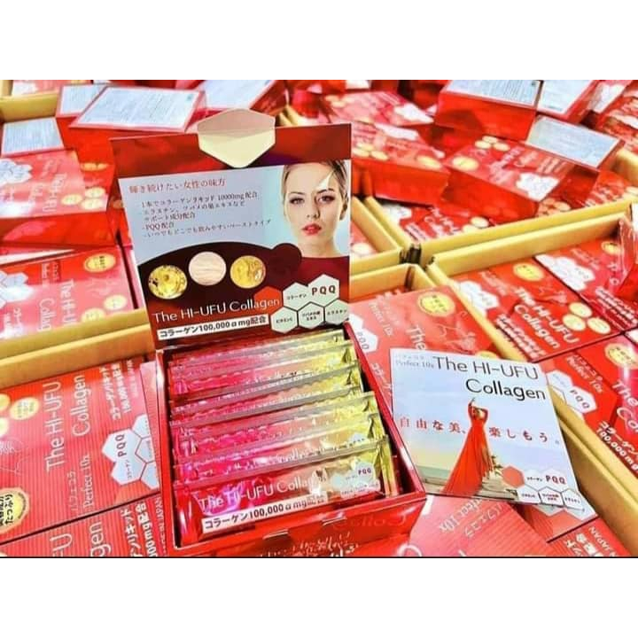 Nước Uống Đep Da The Hi UFU Perfect 10x Collagen 100.000mg - Tách Lẻ