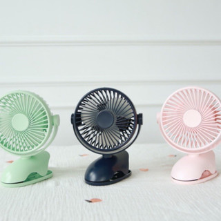 Quạt kẹp xe đẩy mini Portable mobile Fan, Quạt kẹp JW- Design GF07pin 10000mah