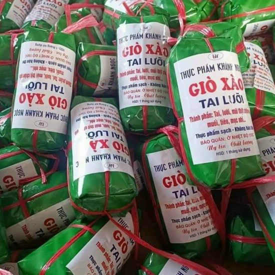 (HCM - CHỈ GIAO HỎA TỐC) Giò xào tai lưỡi 1kg