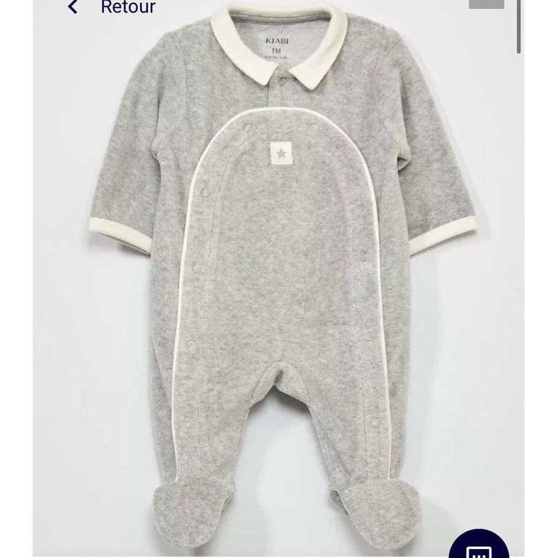Sleepsuit cho bé/ Đồ bộ liền thân cho bé vải cotton organic hữu cơ
