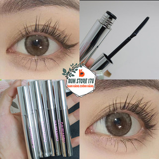 Mascara chuốt mi DaimAnpu kháng nước giữ mi cong cả ngày, Chuốt mắt mascara trang điểm đầu cọ mịn nhỏ gọn dễ dùng