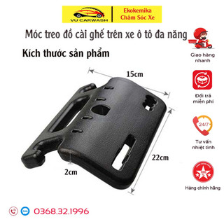 Móc treo đồ trên xe ô tô đa năng làm tay vịn cho người già và trẻ em ngồi ghế sau