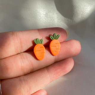 Khuyên tai nụ đất sét nung Polymer Clay