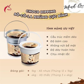 Socola Choco Dipping sữa M32 1kg/xô