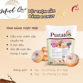 Bột trộn sẵn Donut 1kg Puratos