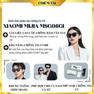 Kính mát phân cực chống tia uv xiaomi mijia msg06gl