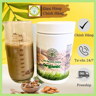 Bột sữa hạt dinh dưỡng Organic 500g loại 21 hạt Ngũ Cốc tốt cho người ăn kiêng, cân bằng dinh dưỡng trẻ em và gia đình