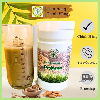 Sữa hạt dinh dưỡng Organic 500g gồm 18 hạt Ngũ Cốc như hạt óc chó, tốt cho người ăn kiêng,cân bằng dinh dưỡng trẻ em