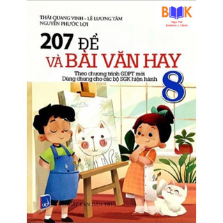 Sách -207 đề và bài văn hay 8