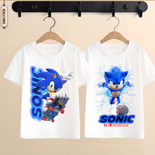 Áo sonic nhím xanh tốc độ bé trai bé gái đều mê đủ size từ 10kg