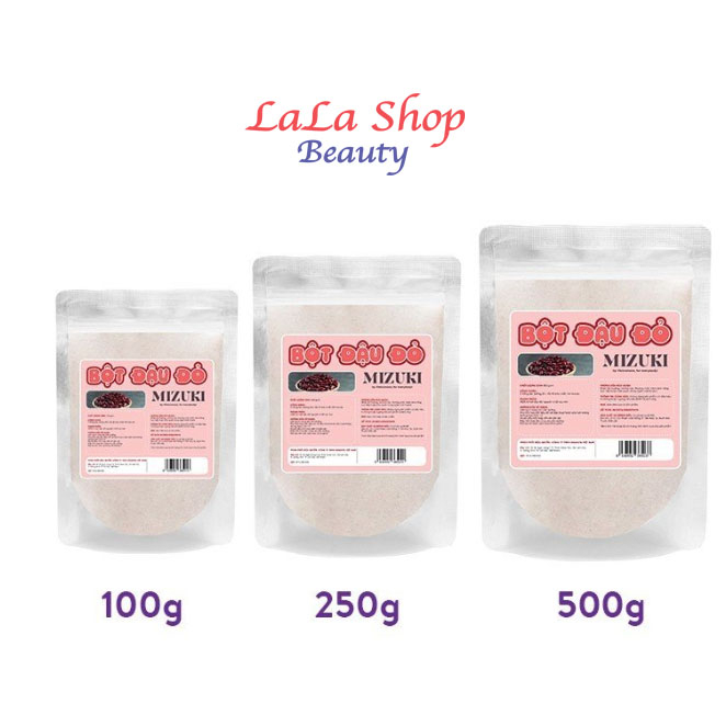 Bột Đậu Đỏ Nguyên Chất 100% Mizuki