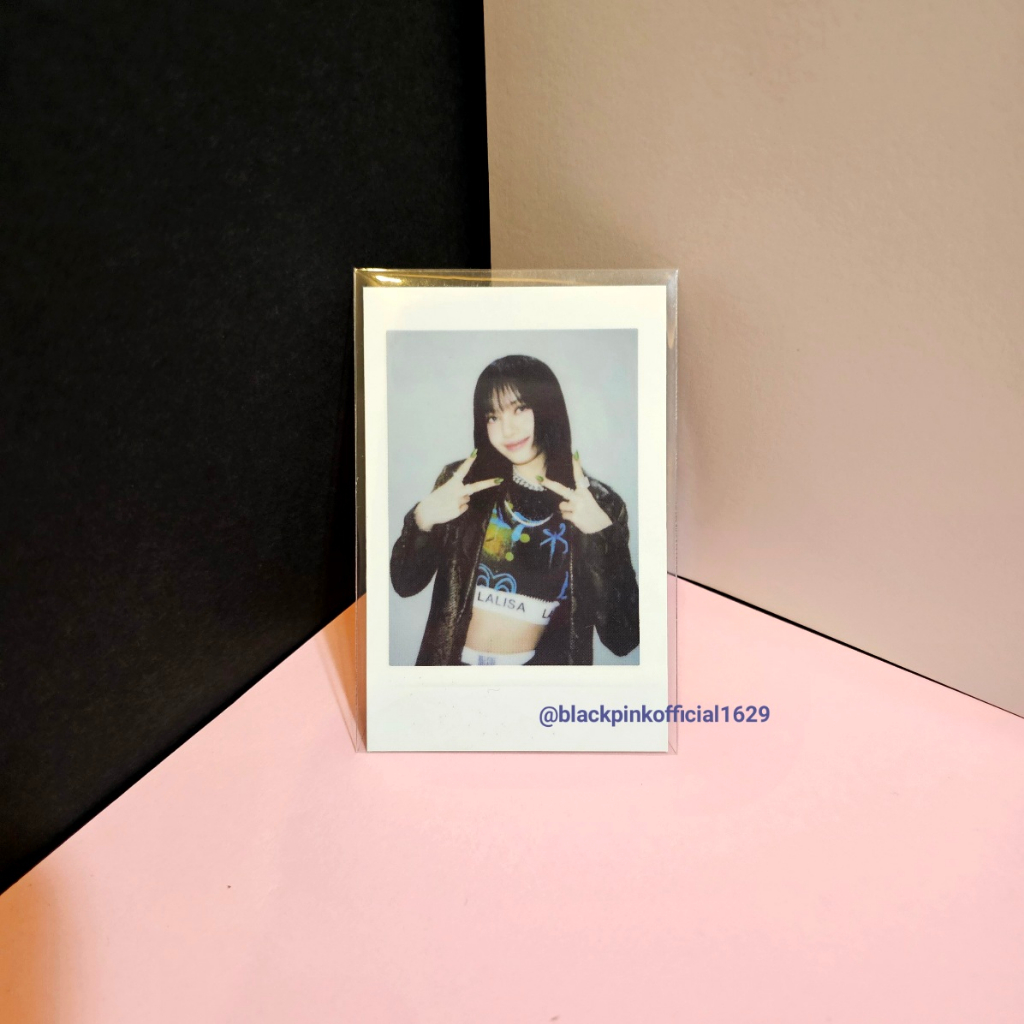 Card Off Lisa Blackpink  Lalisa album