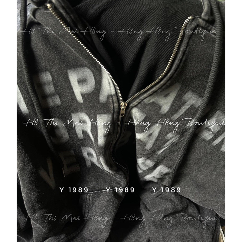 Khoác nỉ loang form unisex chuẩn mẫu mặc