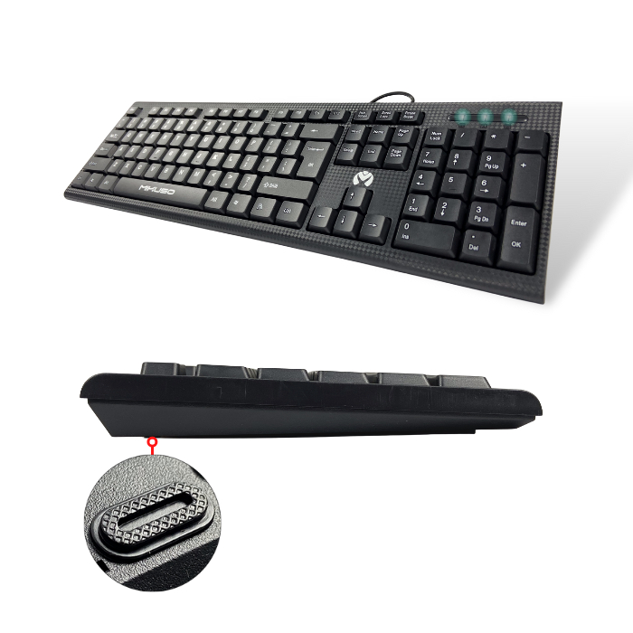 Phím văn phòng full size 104 MIKUSO KB-049U