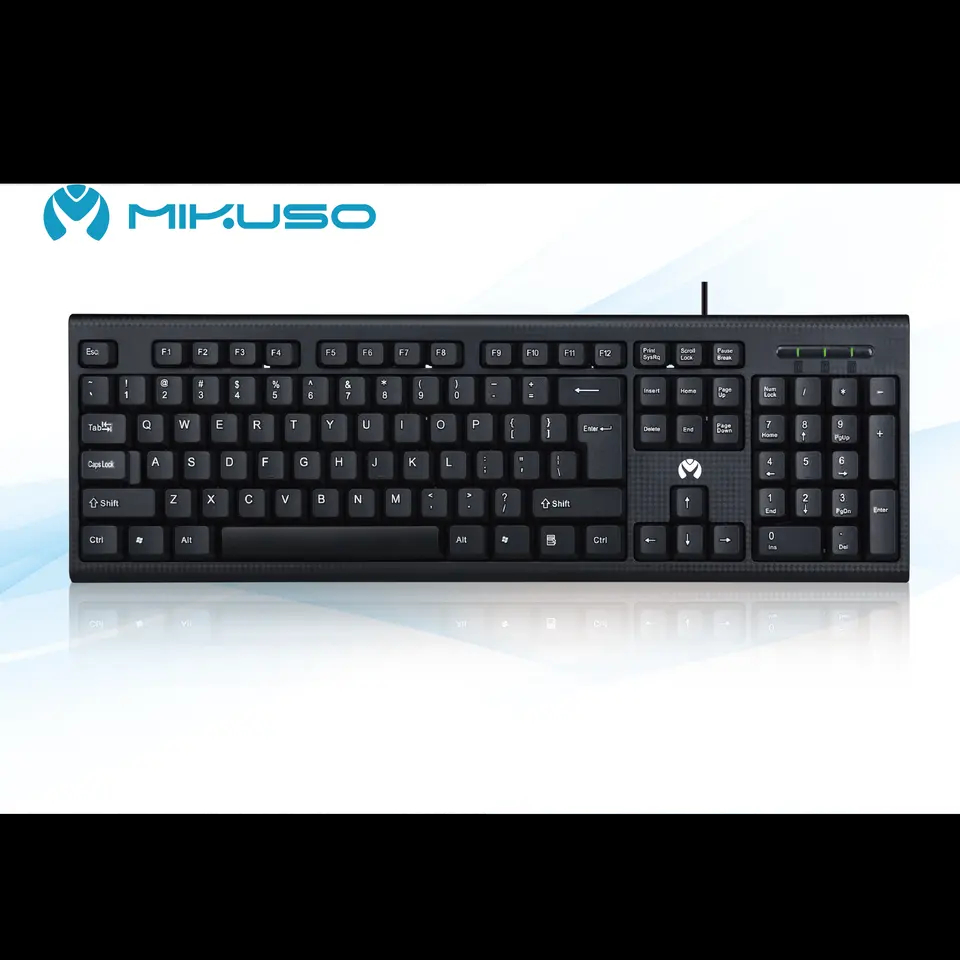 Phím văn phòng full size 104 MIKUSO KB-049U