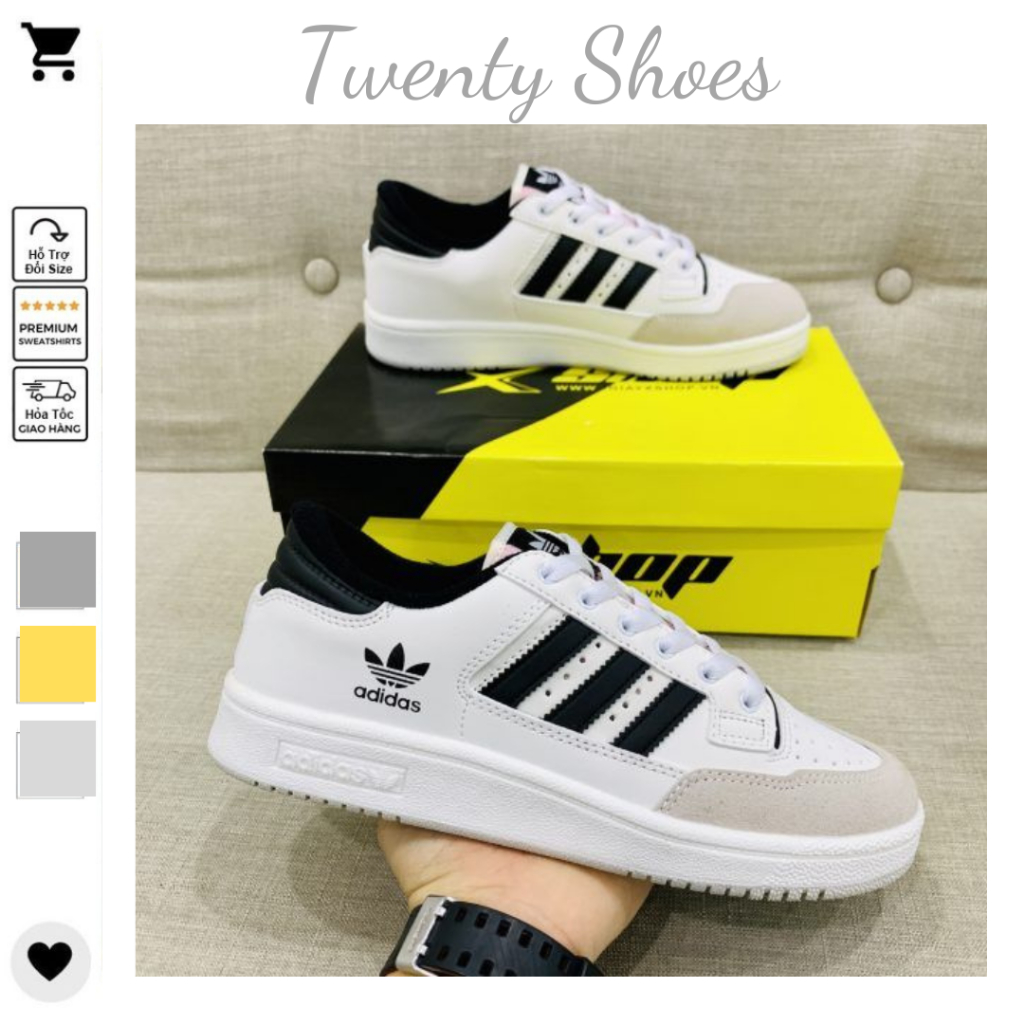 Giày Adidas Forum, Giày Sneaker Nam Nữ Hàng Cao Cấp Full Bill Box