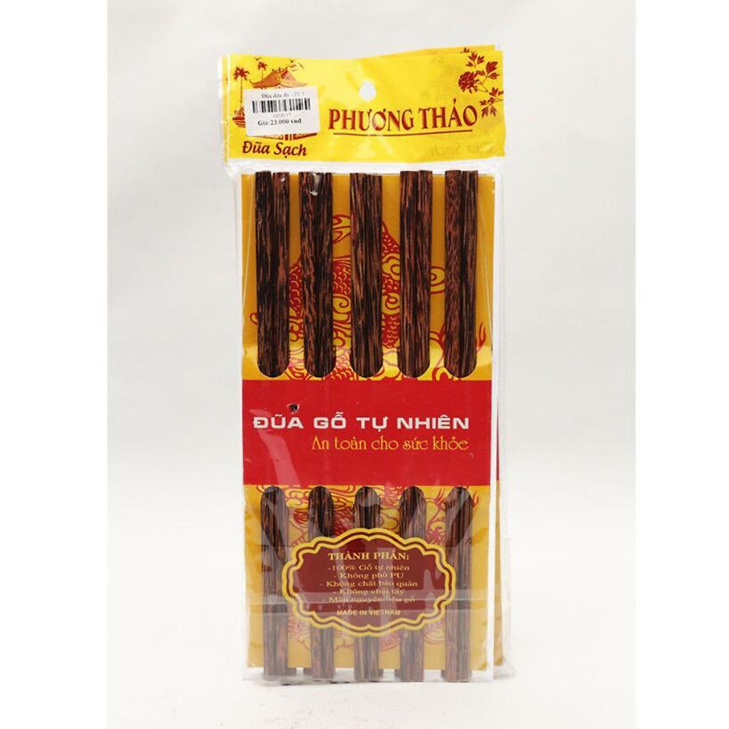 Đũa Dừa Đá Làm Bằng Tre Tự Nhiên Chống Mốc