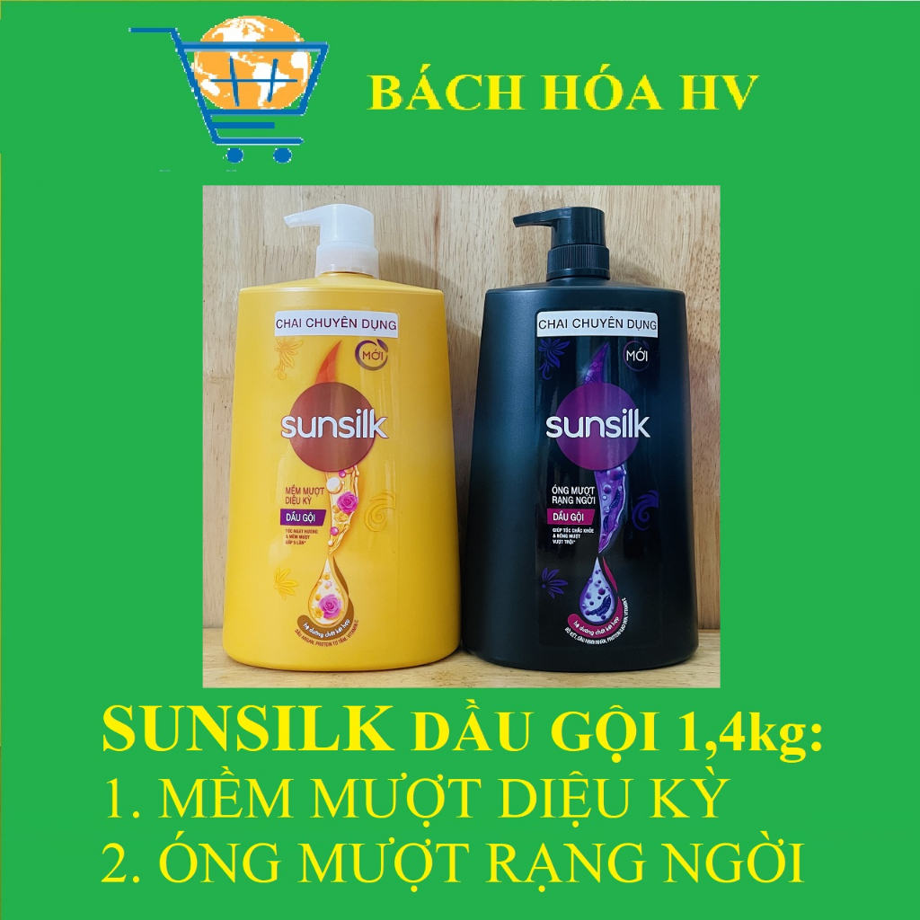 Dầu Gội SUNSILK 1.4 kg - BACH HOA HV