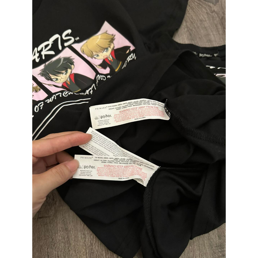 Áo thun cộc tay harrypotter cho bé