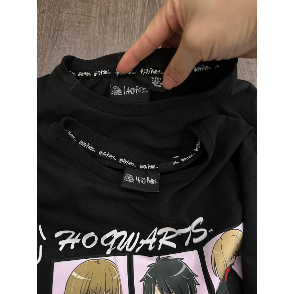 Áo thun cộc tay harrypotter cho bé