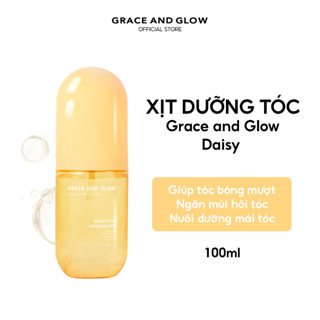 Xịt dưỡng tóc Grace & Glow Daisy Hair Vitamin Mist Xịt dưỡng tóc hương nước hoa với Keratin chống xơ rối 100ml