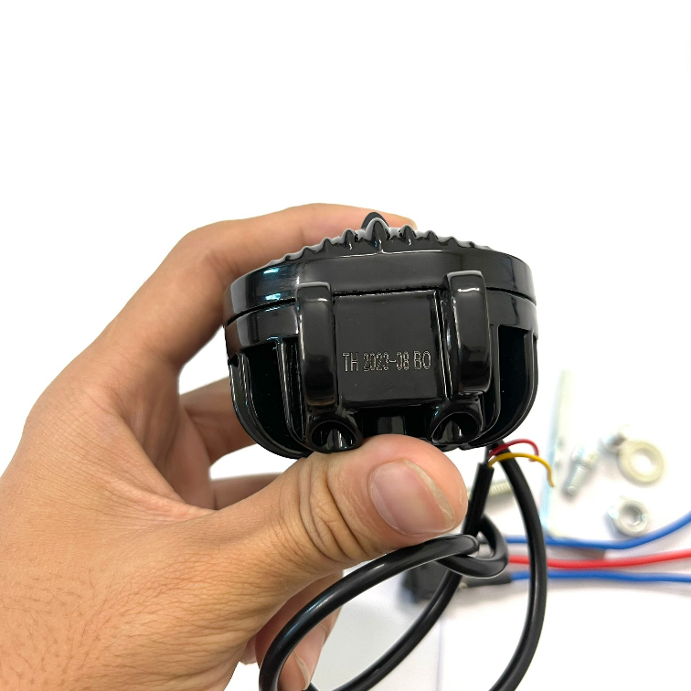 Đèn trợ sáng mini, đèn trợ sáng mắt cú 2 màu Cos vàng pha trắng chống nước bảo hành 1 năm