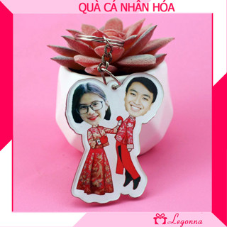 Móc Khóa Chibi In Ảnh Theo Yêu Cầu - MH03