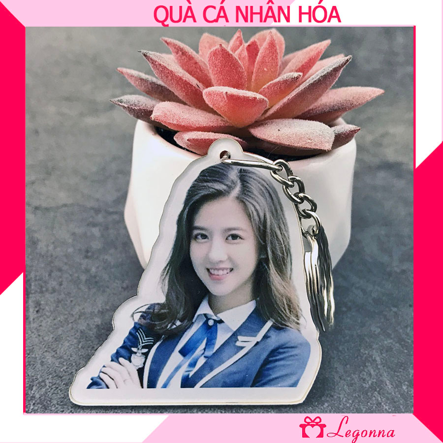 Móc khóa in hình theo yêu cầu cắt theo viền ảnh - MH02