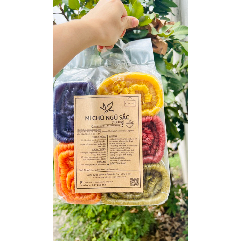 ✅ ĐẶC SẢN MÌ CHŨ NGŨ SẮC BẮC GIANG - 1000gr