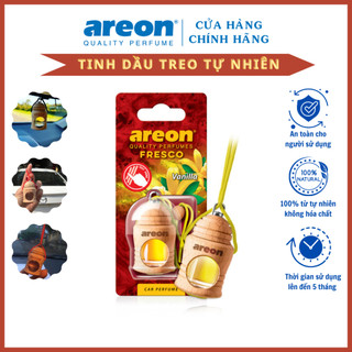 Tinh dầu treo khử mùi ô tô areon fresco vanilla hương vanilla ngọt ngào