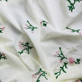 ĐẦM BIGSIZE MAXI THÊU HOA ĐÀO