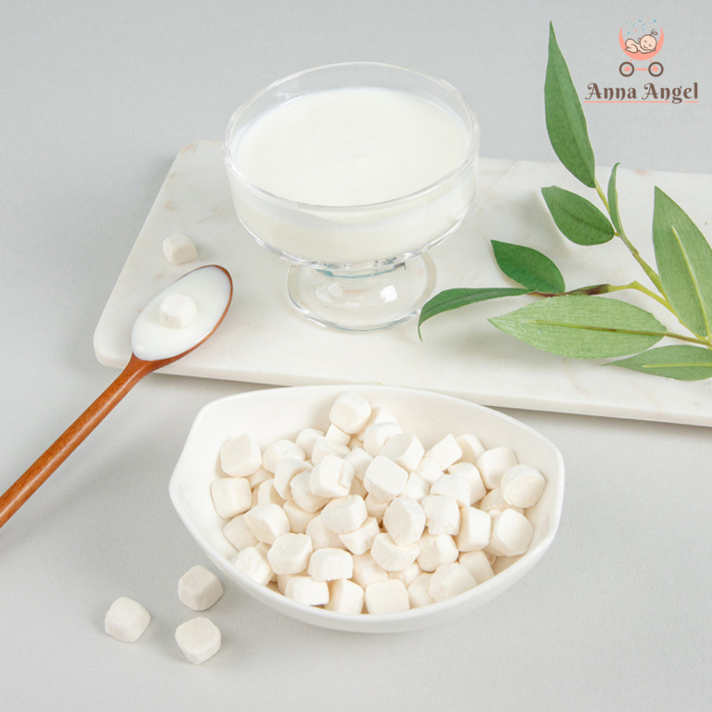 Sữa chua - Phô mai khô ăn dặm cho bé BEBEDANG Hàn Quốc.