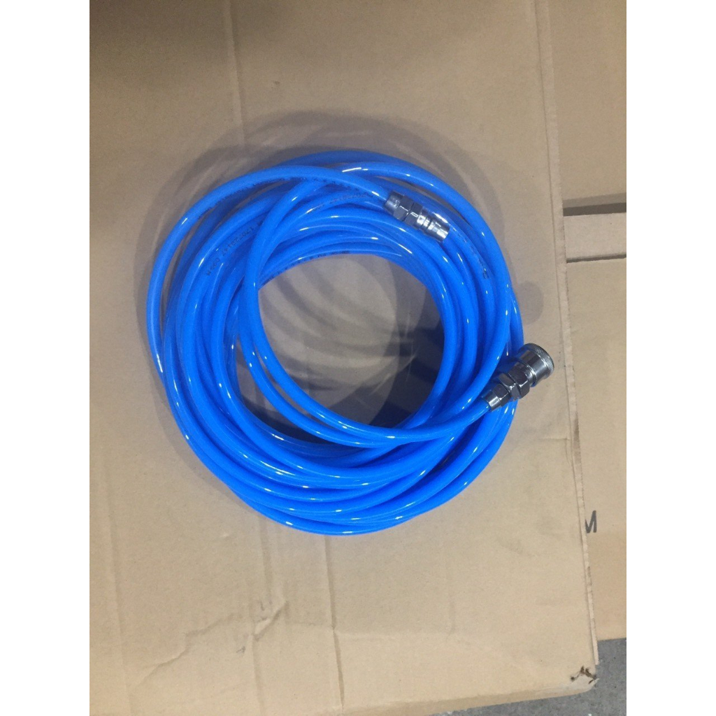 Dây hơi PU 5x8mm - dài 10m - sẵn đầu nối nhanh