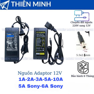 Bộ đổi nguồn adaptor 12v 1a,2a,3a,5a, 5a sony,6a sony,10a