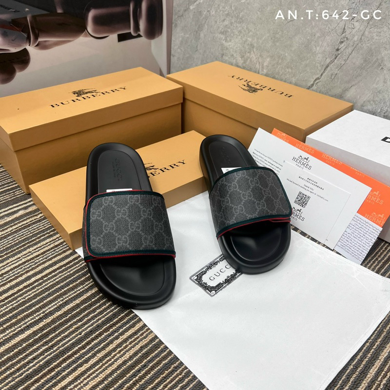 Dép Quai Ngang Nam G.C Cao Cấp - Dép Nam G.C Đế Cao Su Cao Cấp