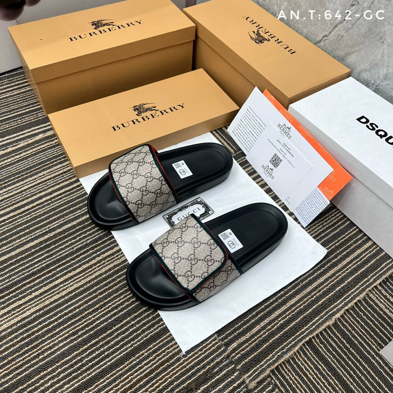 Dép Quai Ngang Nam G.C Cao Cấp - Dép Nam G.C Đế Cao Su Cao Cấp