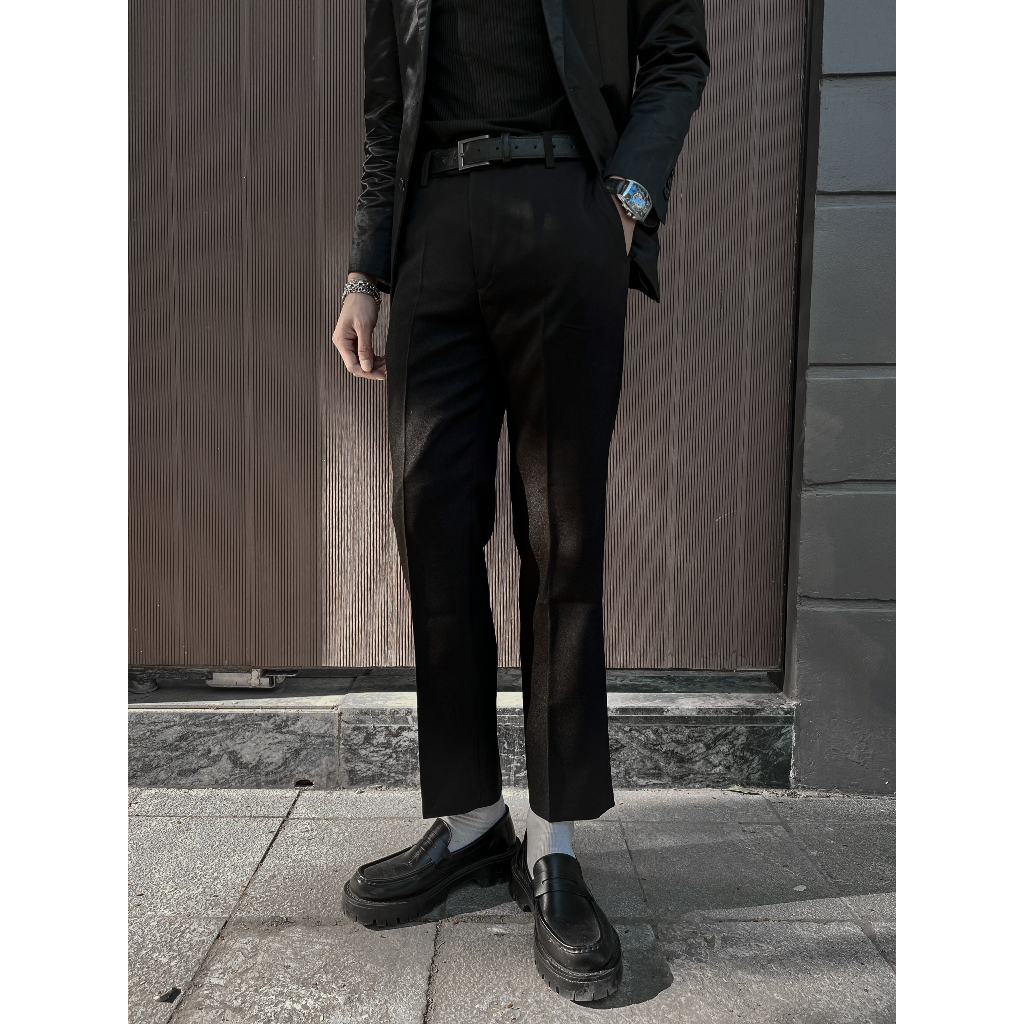 BACK2SCHOOL / COMBO2 / QUẦN SUÔNG SLIMFIT & ÁO SƠ MI TAY DÀI