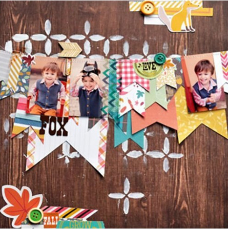 Giấy họa tiết Vintage làm Lovebox, scrapbook - Set 16 tờ hoặc 12 tờ