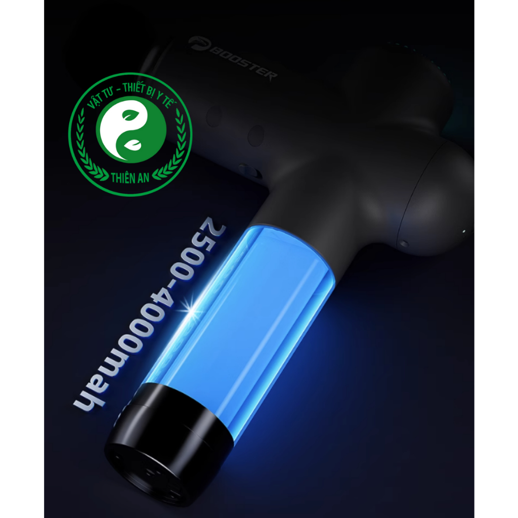 Súng BOOSTER LIGHTSABER -  Máy massage cầm tay, giãn cơ giúp  giảm đau, thư giãn toàn thân