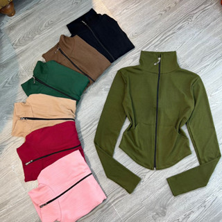 Áo khoác ủ kem Cổ Lọ có túi 38-70kg không xỏ ngón