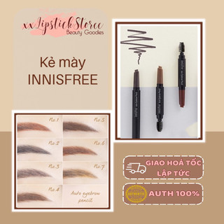Chì kẻ mày Innisfree Auto Eyebrow mẫu mới