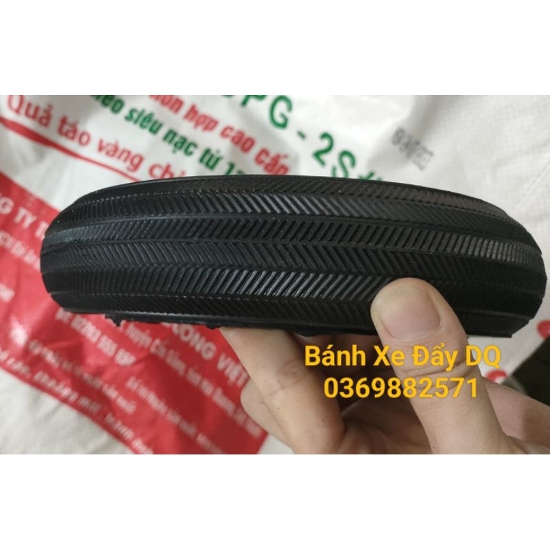 Bánh Cao Su Gang Đúc Siêu Tải Trọng Đường Kính 20cm