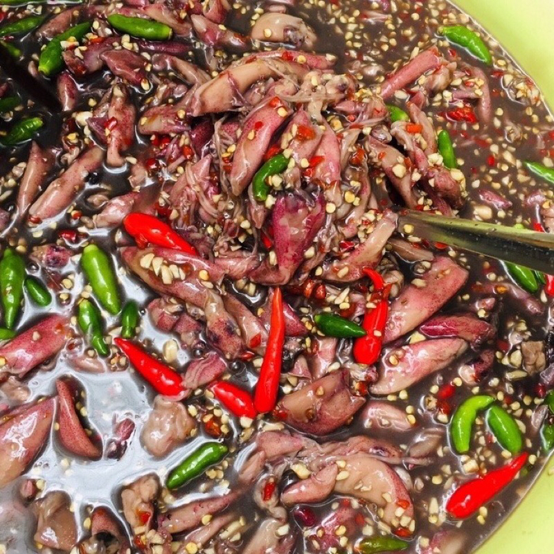 Mắm Mực Bình Định hũ 500gr Chính Gốc Bình Định