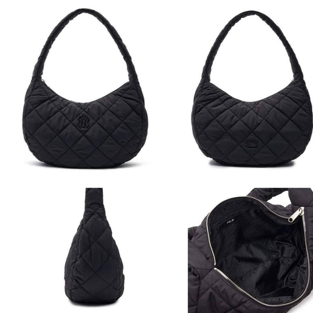 Túi m lb Hobo vải dù chống thấm nước hoạ tiết ô chần trám