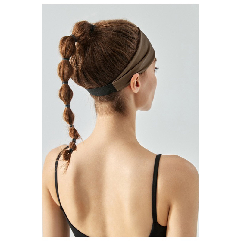 Băng đô bản rộng gom tóc ngăn mồ hôi chun co dãn