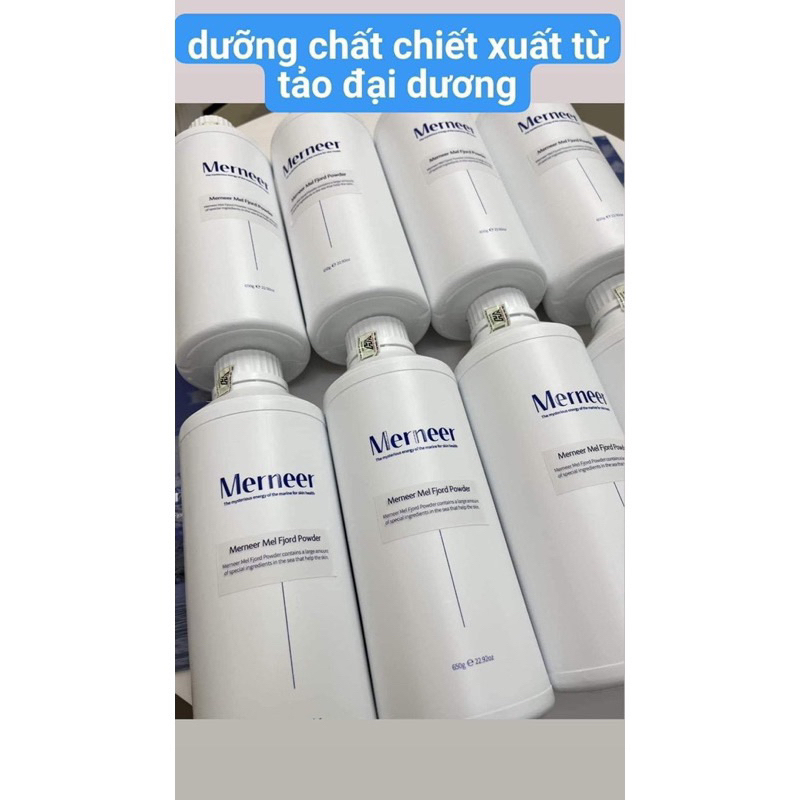 Mặt nạ Merneer có tác dụng hạ nhiệt biểu bì nhanh chống , làm dịu da tức thì